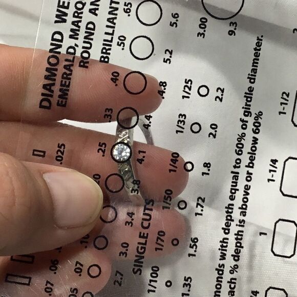 1/4 ct. Engraved Wedding Band (G2) - Picture 5 of 5